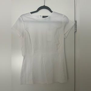 New With Tags! Theory White Blouse!